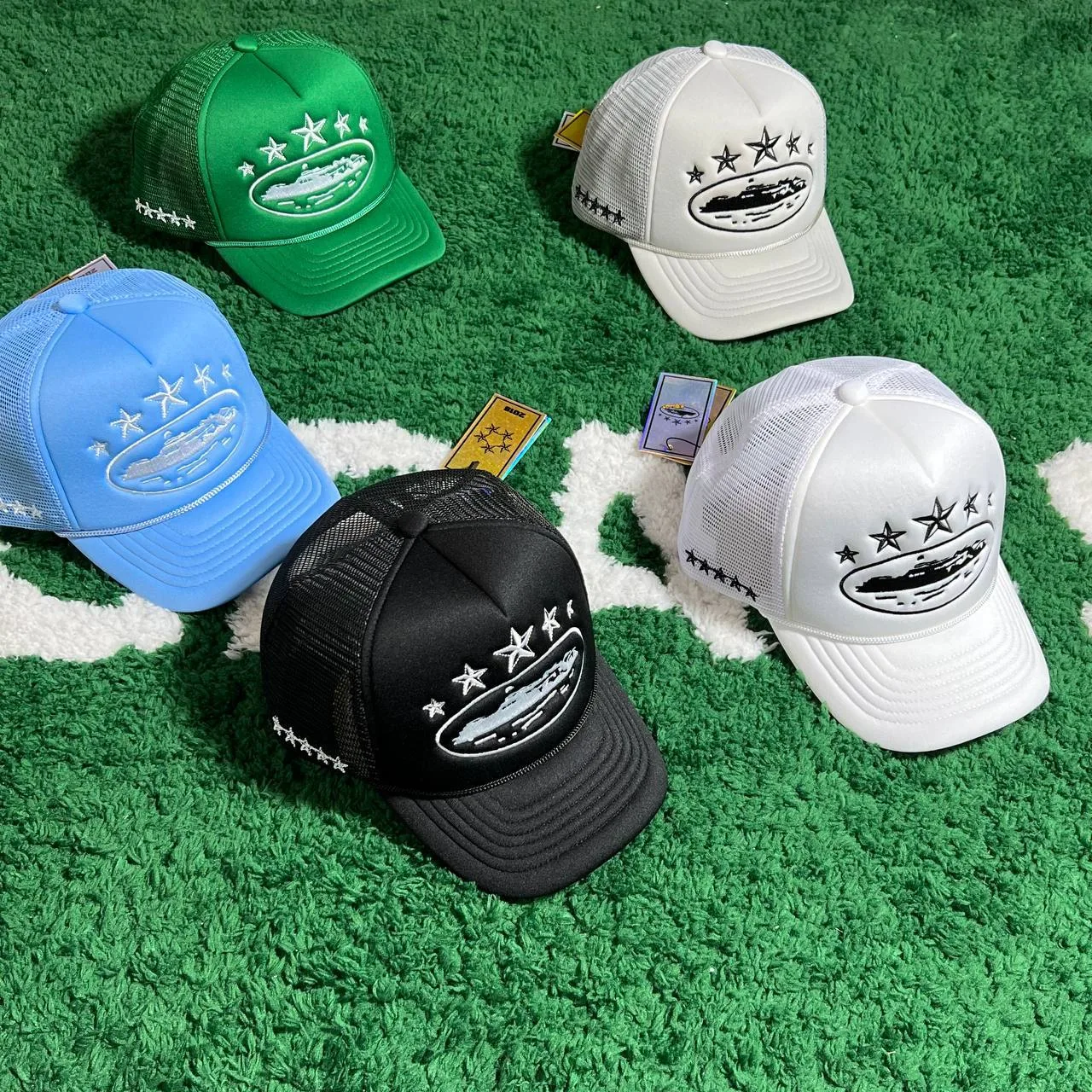 Corteiz 5 Star Trucker Cap