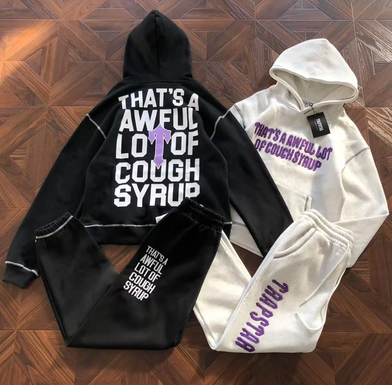 Trapstar Awful Lot of Cough Syrup Tracksuit