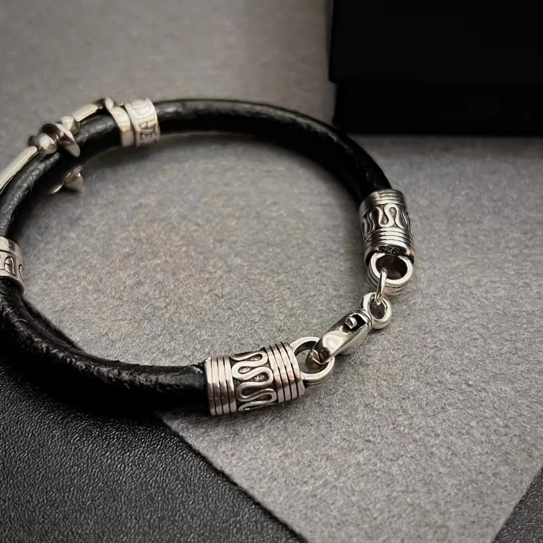 Chrome Hearts Leather Bracelet