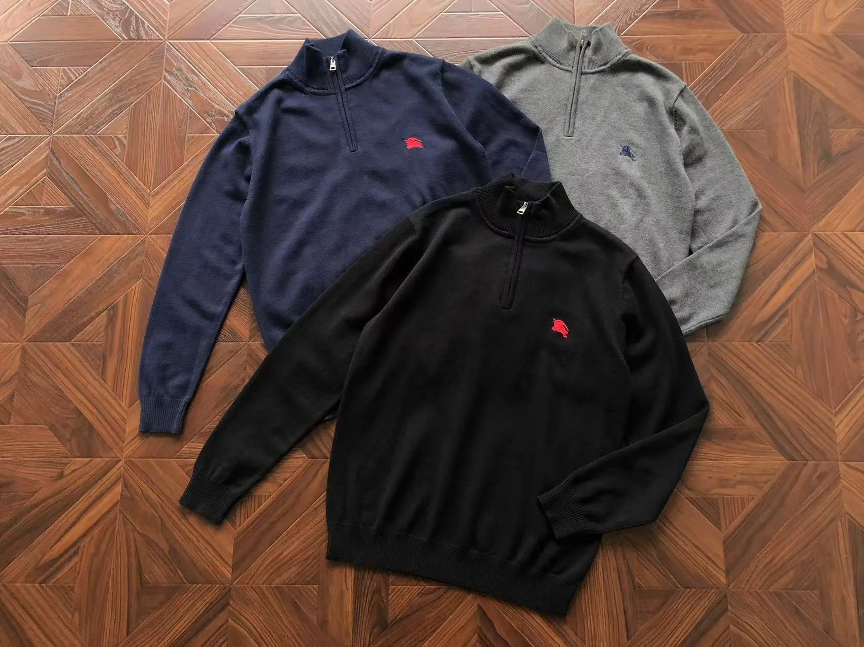 Burberry Quarter-Zip Sweater