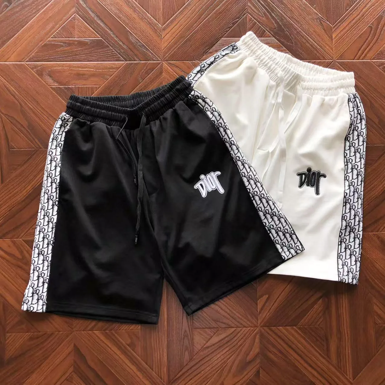 Dior Script Logo Track Shorts
