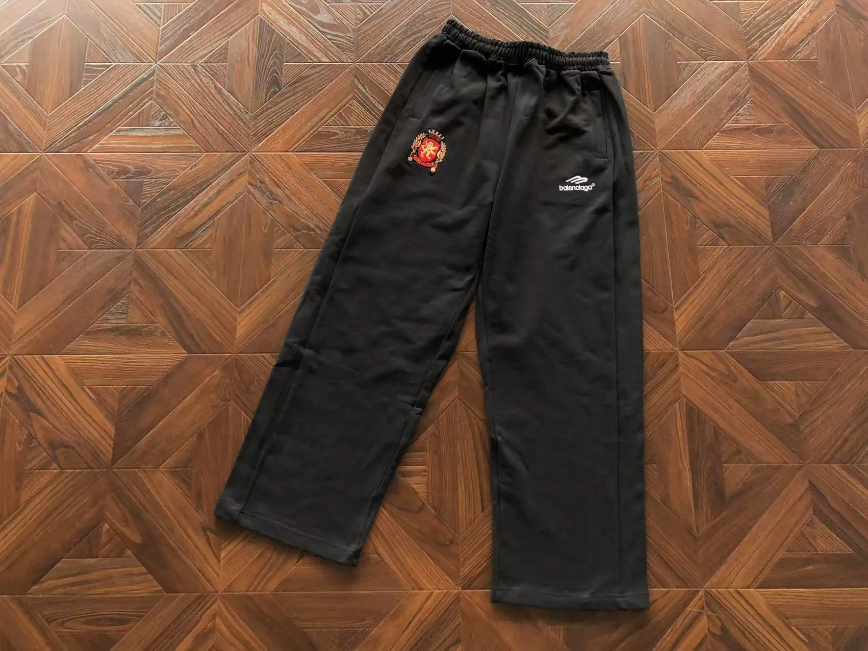 Balenciaga Logo Embroidered Track Pants