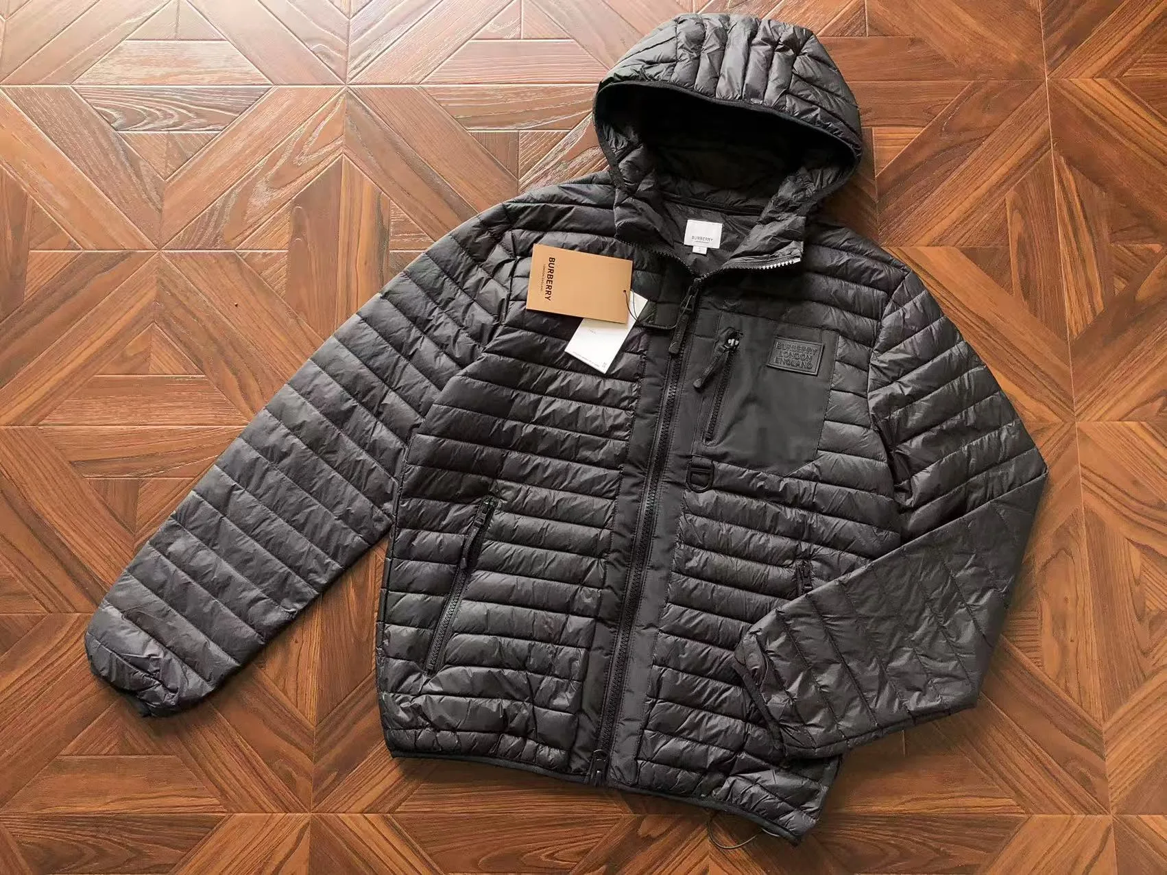 Burberry Hooded Puffer Jacket