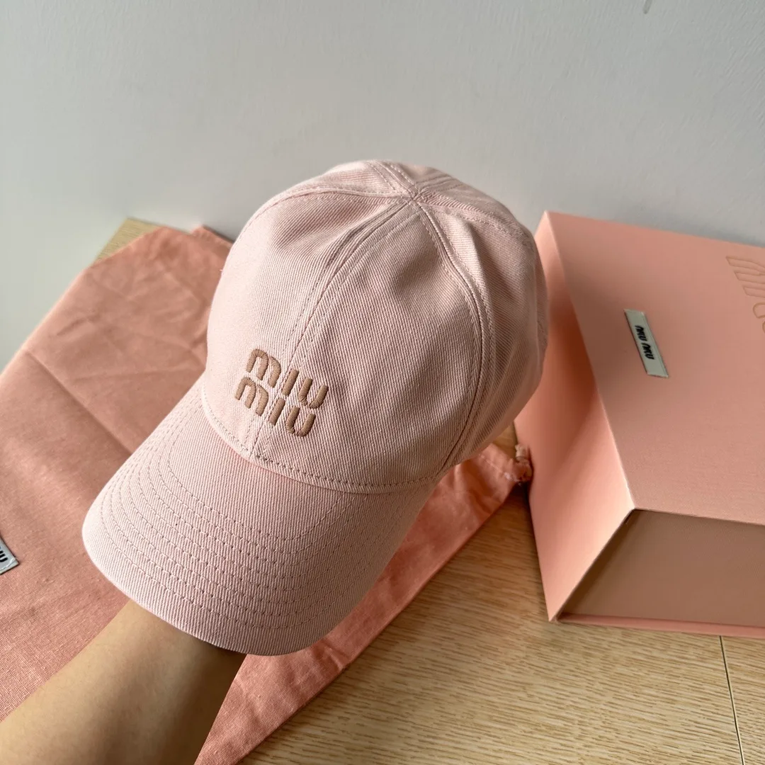 Miu Miu Logo Baseball Cap