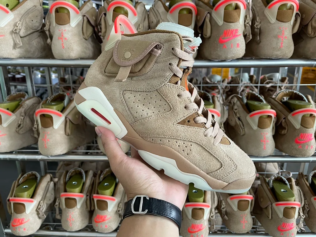 Jordan 6 Retro SP Travis Scott British Khaki