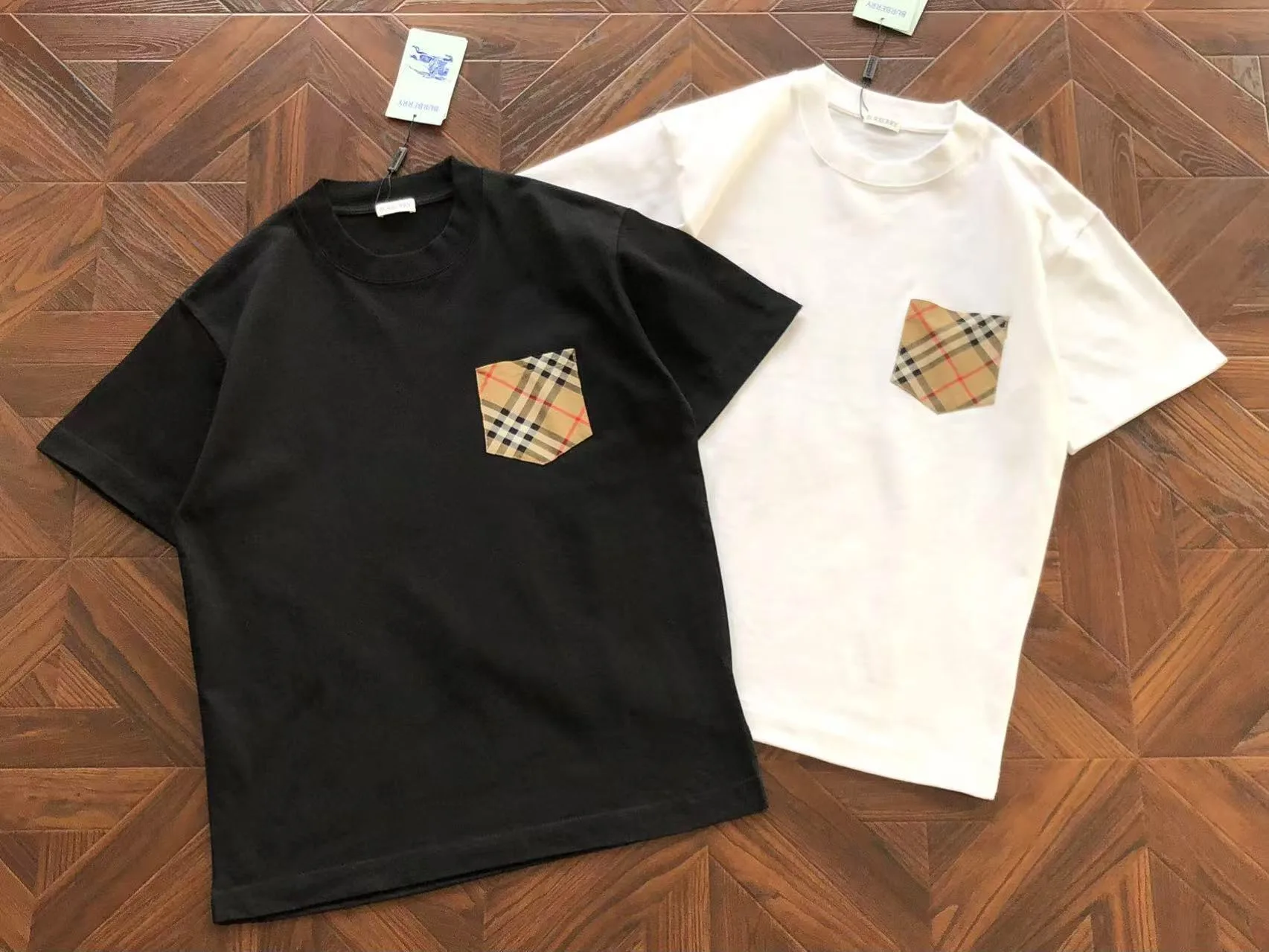 Burberry Check Pocket T-Shirt