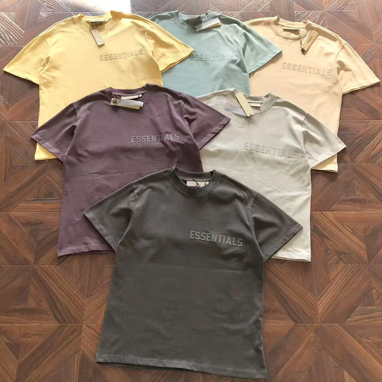 Essentials 3D Silicon Applique Logo T-Shirt