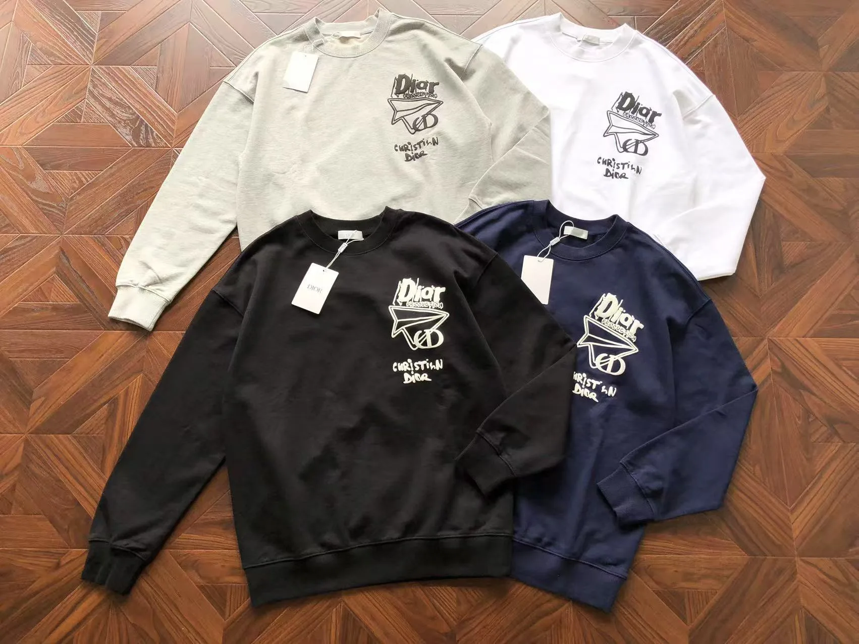 Dior Graffiti Production Sweatshirt
