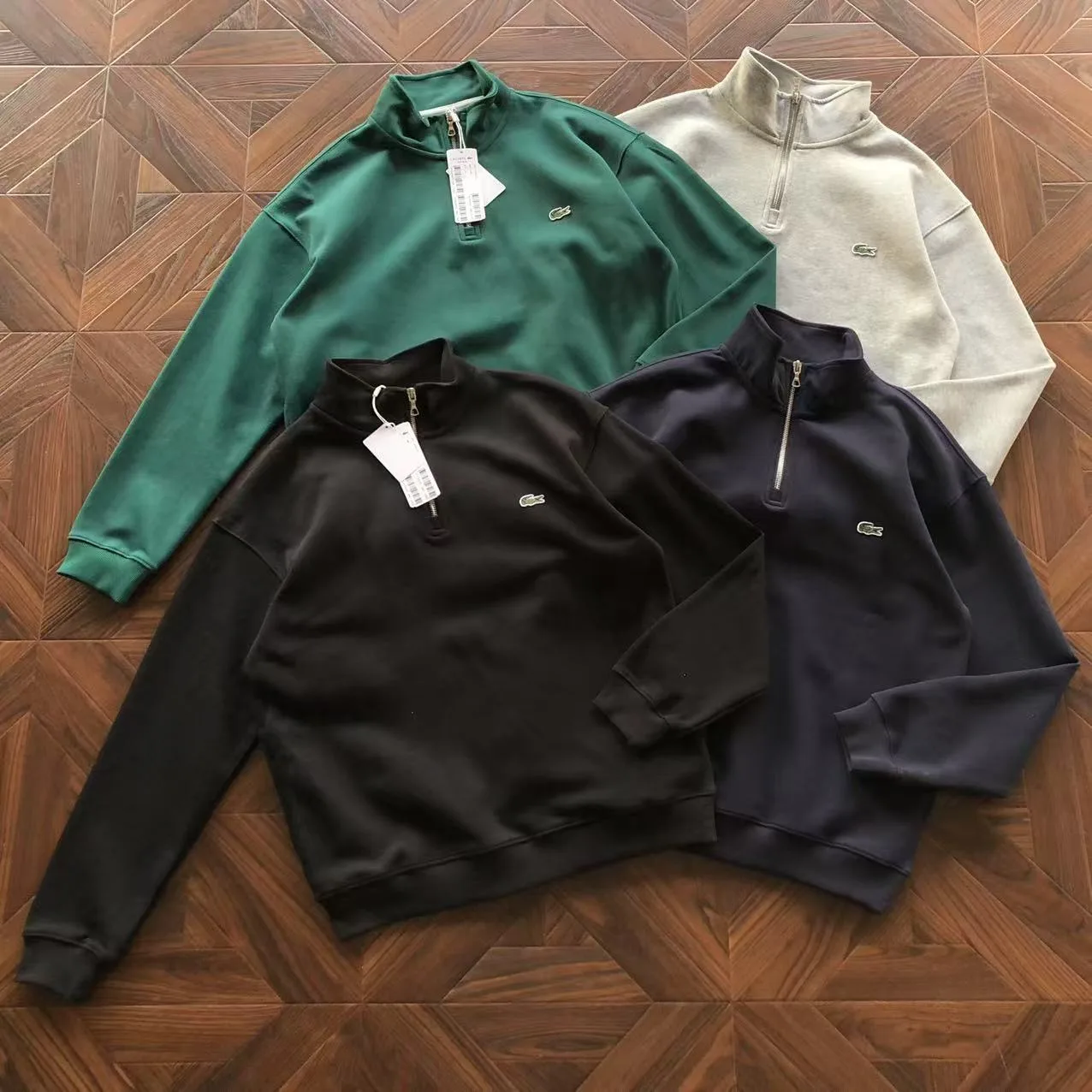 Lacoste Quarter-Zip Sweater