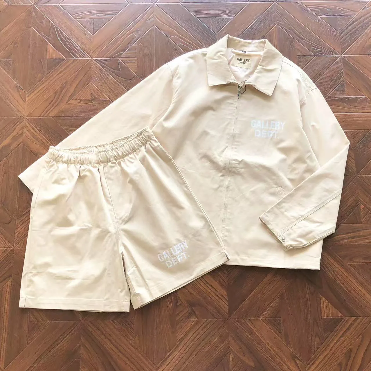 Gallery Dept. Work Jacket and Shorts Set